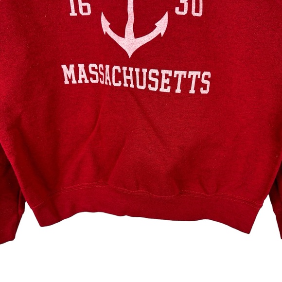 Mens Y2K MV Sport Boston Massachusetts Tourist Sweatshirt Size S - Picture 4 of 8